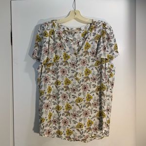 Loft flower blouse